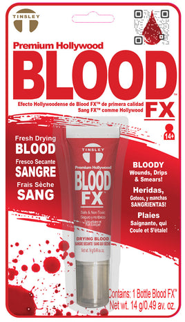 Blood Red Drying