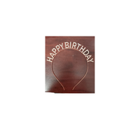 Happy Birthday Rhinestone Headband