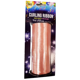 100 YD CURLING RIBBON ROSE GOLD