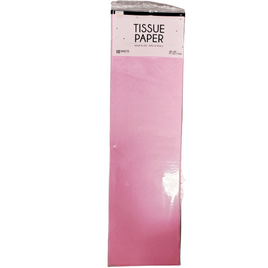 TISSUE 10 PACK 20"X20"- PINK