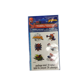 Spider-Man Tattoos  24ct.