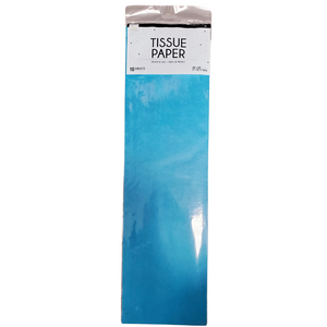 TISSUE 10 PACK 20"X20" - TURQUOISE
