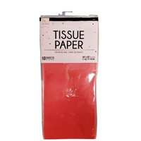 TISSUE 10 PACK 20"X20" - RED