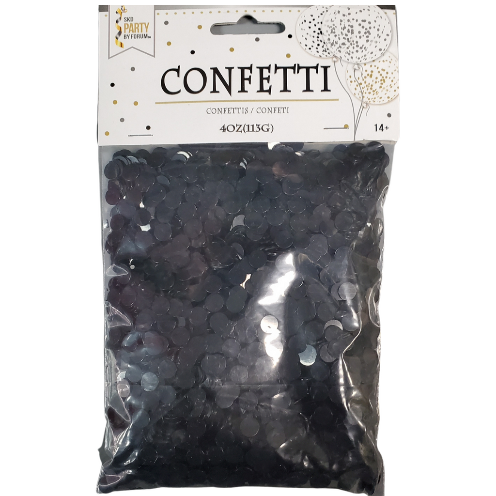 BLACK - 4OZ CONFETTI DOT BAG