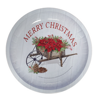 Christmas Round Tin Tray