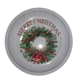 Christmas Round Tin Tray