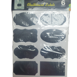 Chalkboard Labels 6 sheets