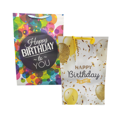 Happy Birthday Jumbo Gift Bag-Various Styles