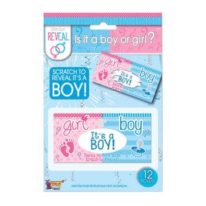 Gender Reveal Lotto Tickets- Boy