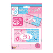 Gender Reveal Lotto Tickets- Girl