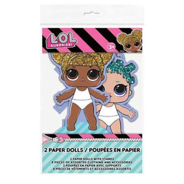 LOL SURPRISE FRIENDS PAPER DOLLS