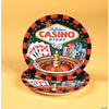 Casino Night Paper Lunch Plates 8ct.