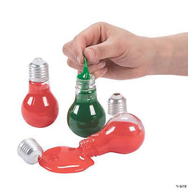 CHRISTMAS BULB SLIME IN CONTAINER  1CT. 