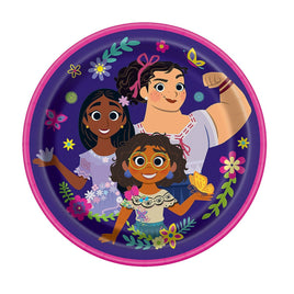 Disney Encanto Round 9 Dinner Plates  8ct