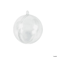 DIY Clear Ornament 6 ct.