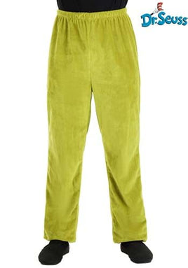 Dr. Seuss Grinch Velboa Pants- Adult