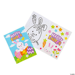 Easter Coloring Book with Sticker Sheets 6 ct.