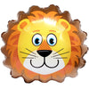 30" Lion Head Shaped Foil Balloon