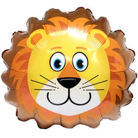 30" Lion Head Shaped Foil Balloon