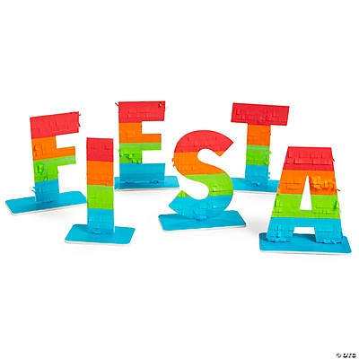 Fiesta Fringe Tabletop Letters 1 Set