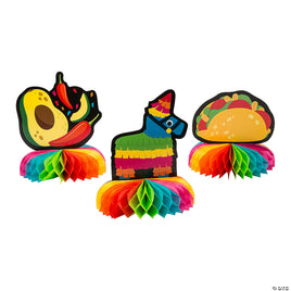 Fiesta Honeycomb Centerpieces 3 ct.