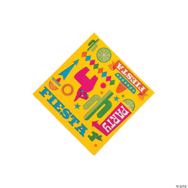 Fiesta Party Beverage Napkins  16 ct.