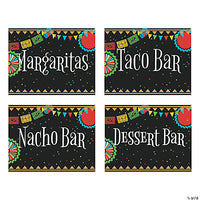 Fiesta Party Food Signs