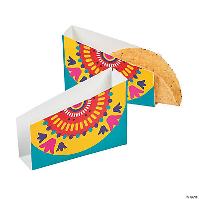 Fiesta Cardboard Taco Holder