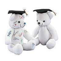 Autograph Graduation Stuffed Bear