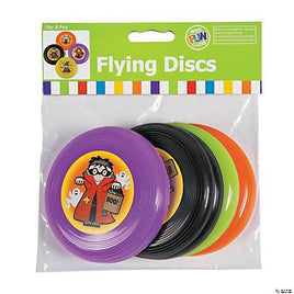 HALLOWEEN FLYING DISCS 8 pcs.