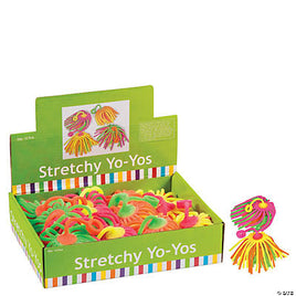 Large Neon Strechy Noodle Ball YoYos