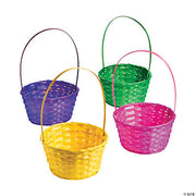 Large Solid Color Easter Basket