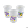 16 oz. Mardi Gras Disposable Cups 50 ct.