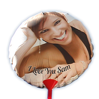Mini Personalize Photo Balloon