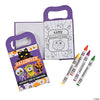 Mini Halloween Activity Book with Crayons