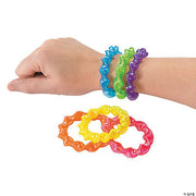 Neon Twists Coil Plastic Bracelets 12 ct.