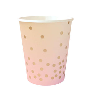 9 oz. Pink & Peach Cup 10 ct. 