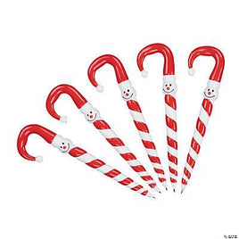 CANDY CANE SNOWMAN PENS 12 ct. 