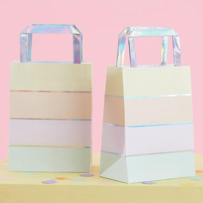 Ginger Ray Pastel Party Iridescent Foiled Party Bags 5 ct. 