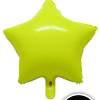 19" MACARON MYLAR STAR