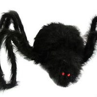 80in Furry Spider-BLACK