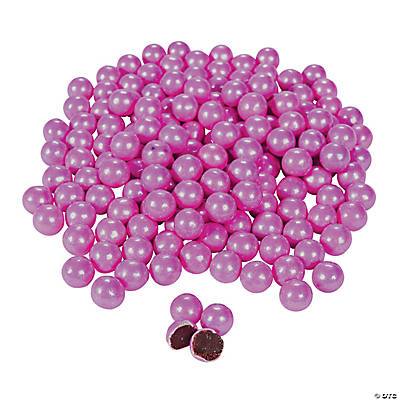 Sparkling Bright Pink Chocolate Candies 2lbs.