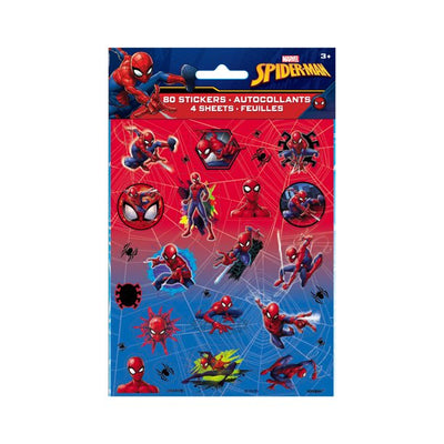 Spider-Man Sticker Sheets  4ct.