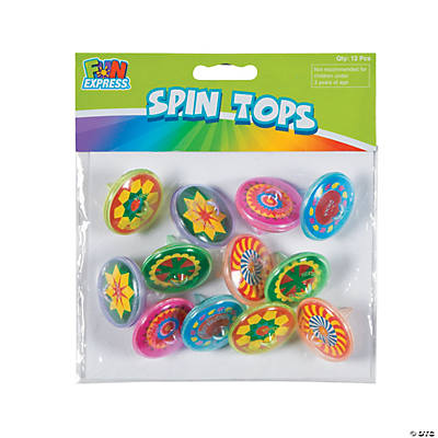 Spin Tops 12 ct.