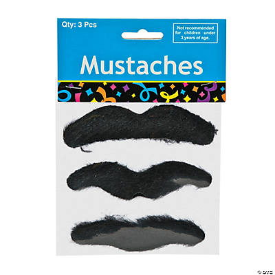 Synthetic Self-Adhesive Mustaches
