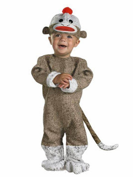 Sock Monkey Size 12 to 18 mths.