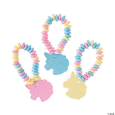 Unicorn Candy Bracelets 1 Dz.