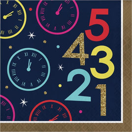 New Year Countdown Luncheon Napkins 16 ct. 